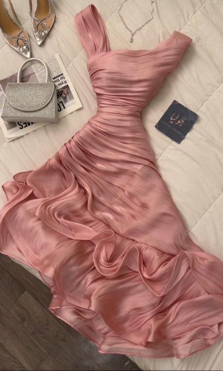 Pink Prom Dresses Evening Party Dress fg7351
