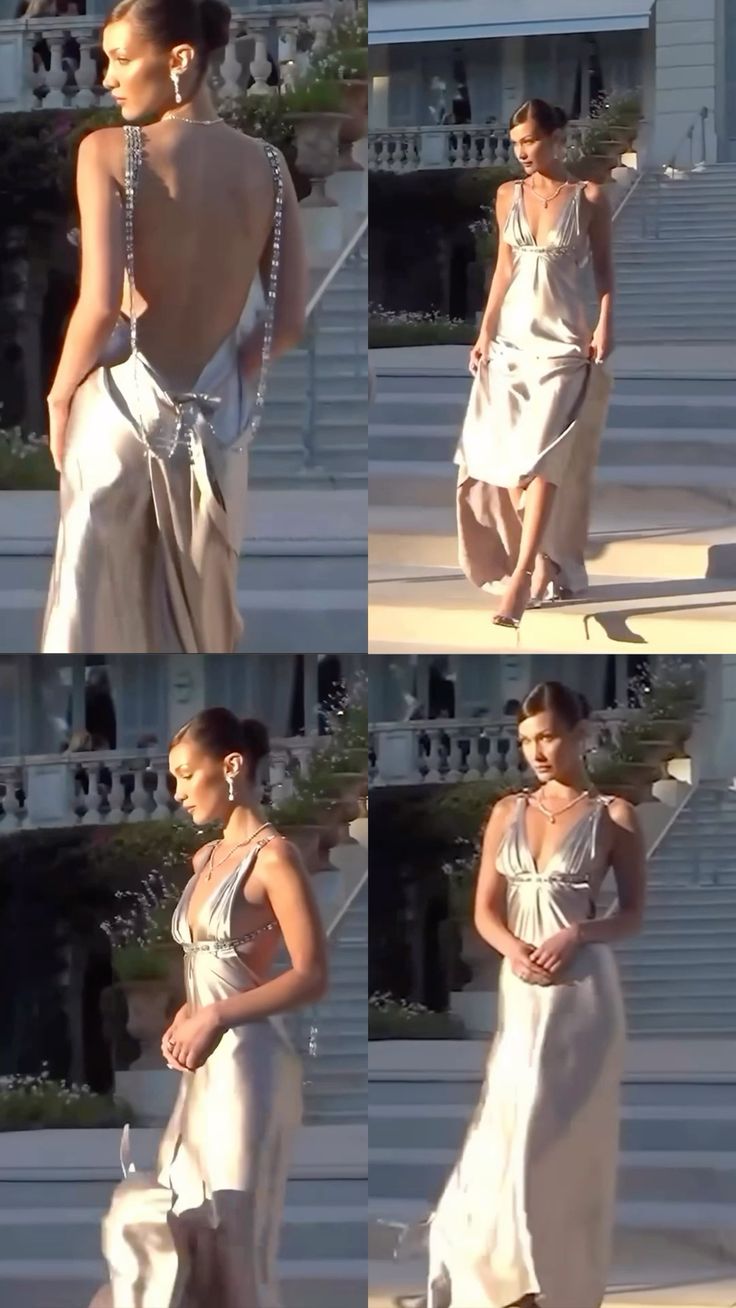 Sexy Long Backless Dress, Evening Party Dress fg7376