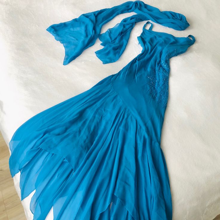 Elegant Chiffon Long Prom Dress Evening Dress fg7000