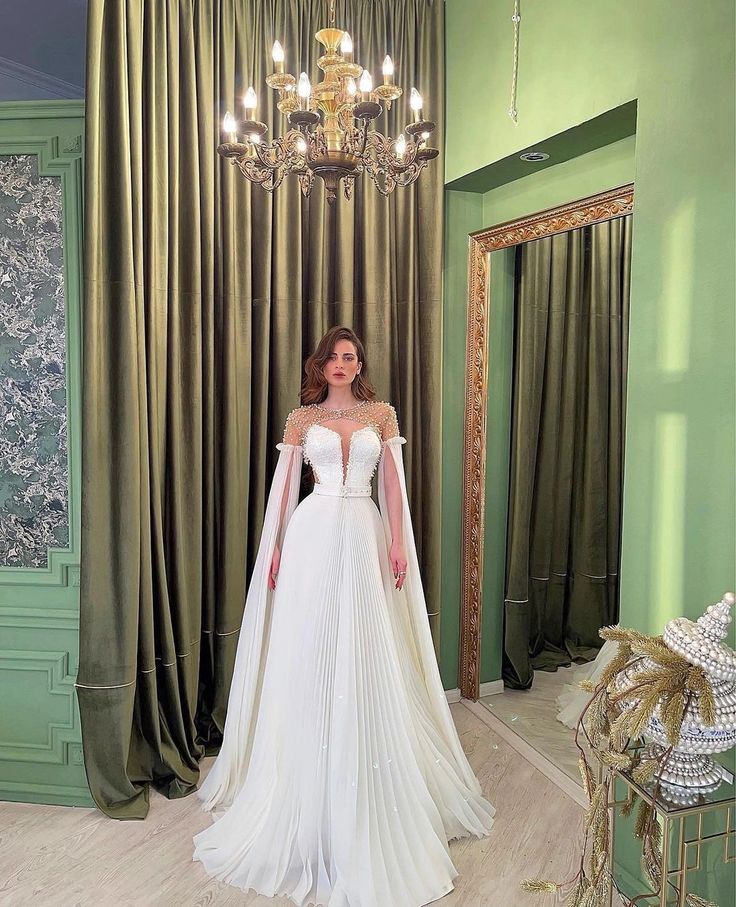 A line Long evening dress for women elegant and gorgeous party dress fg5708