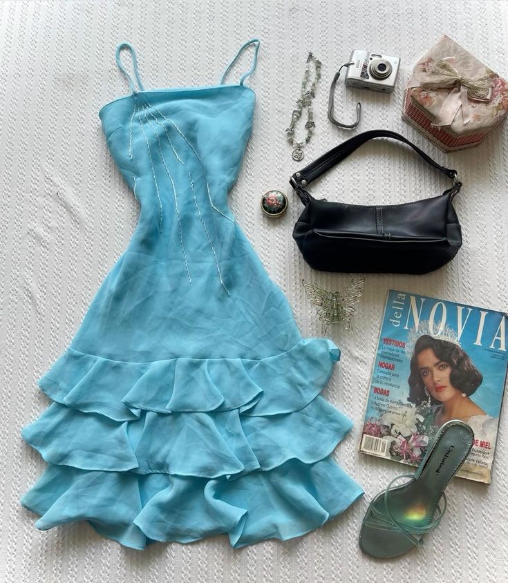 Cute a line Short Blue Homecoming Dresses Cocktail Dress fg6939