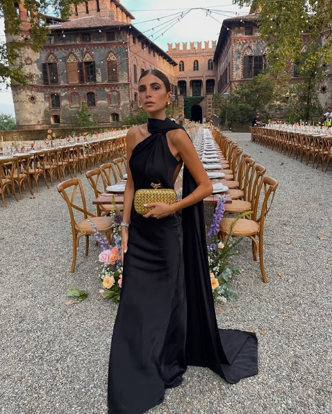 Black Long Prom Dress Evening Party Dress fg7409