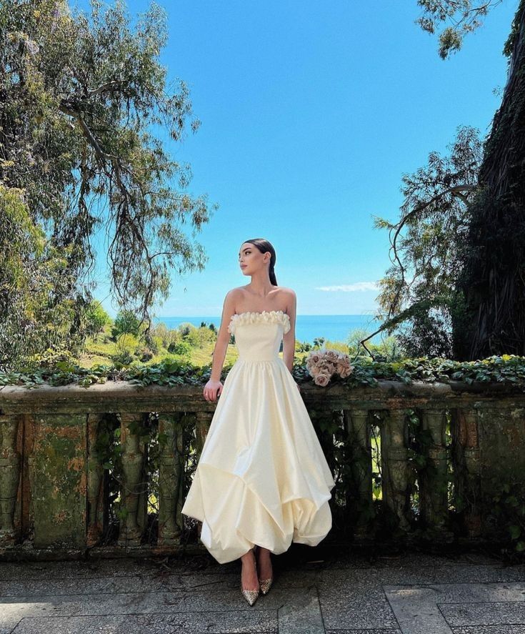 Strapless A-Line Long Party Dress Evening Gown fg6951