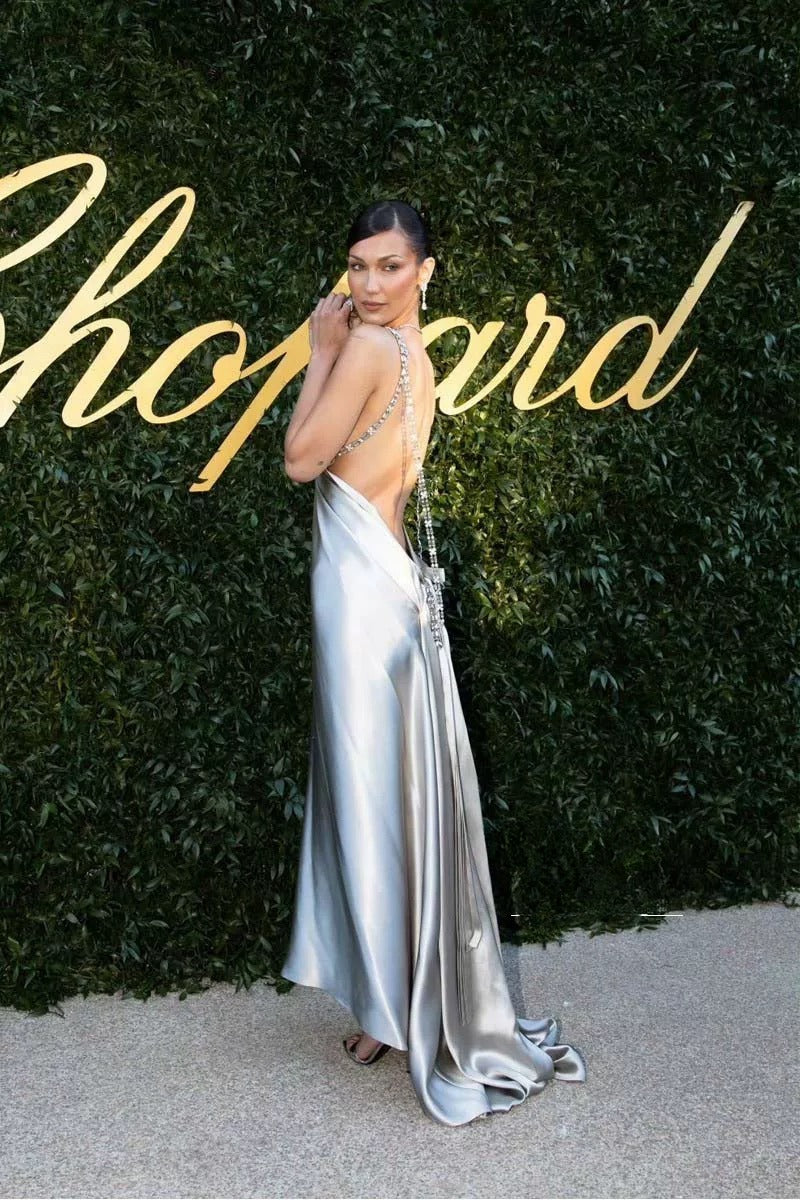 Sexy Long Backless Dress, Evening Party Dress fg7376