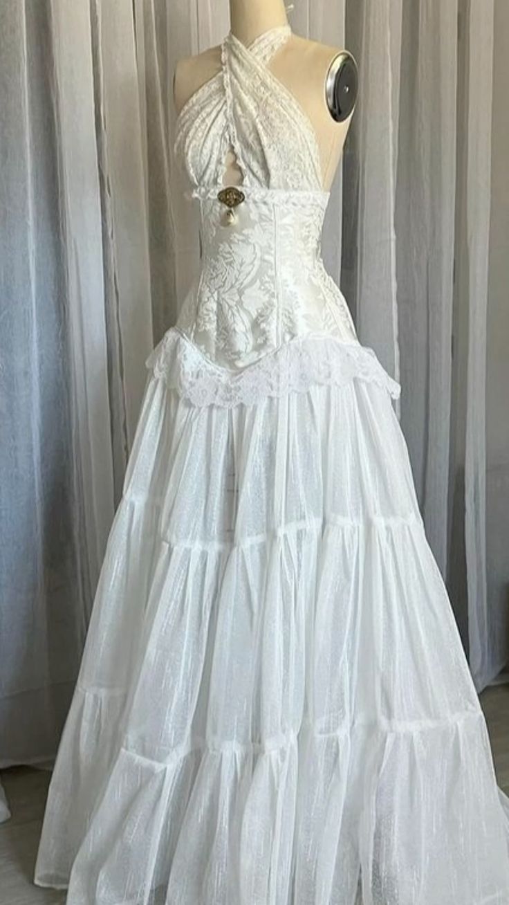 Halter Lace A Line Occasion Dress Formal Party Dress fg7264