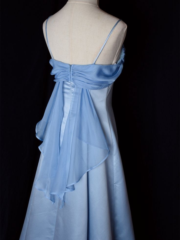 Vintage Spaghetti Straps Gown Elegant Prom Dresses fg7303