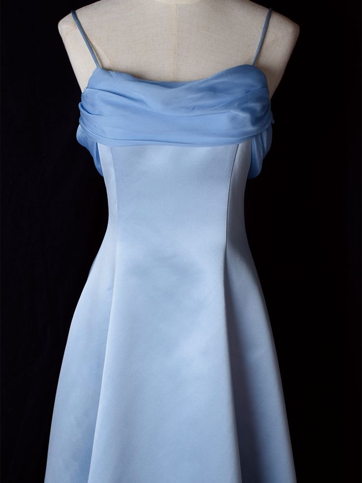 Vintage Spaghetti Straps Gown Elegant Prom Dresses fg7303