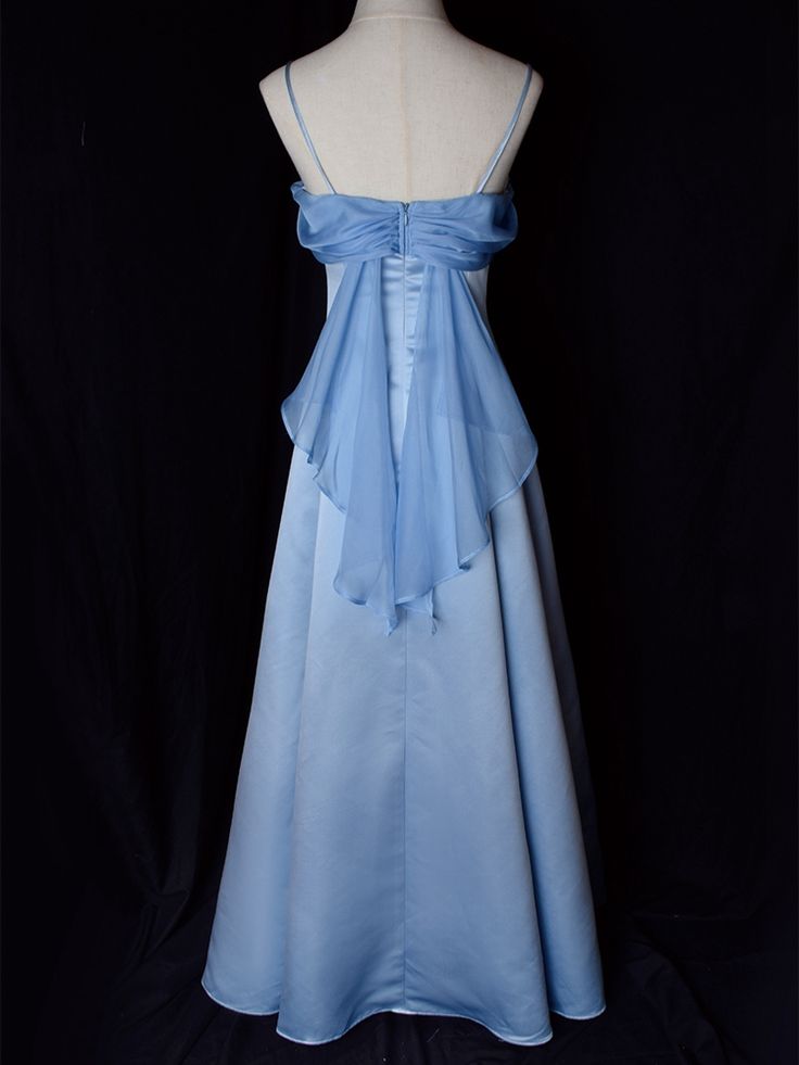 Vintage Spaghetti Straps Gown Elegant Prom Dresses fg7303