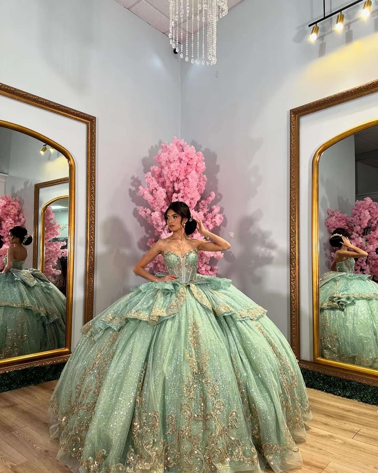 A line sage quinceanera dress for girls, birthday party dresses sweet 16 dresses fg7485