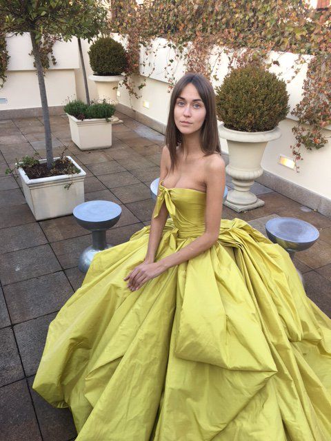 A line Strapless Long Formal Dress Evening Dresses fg6923
