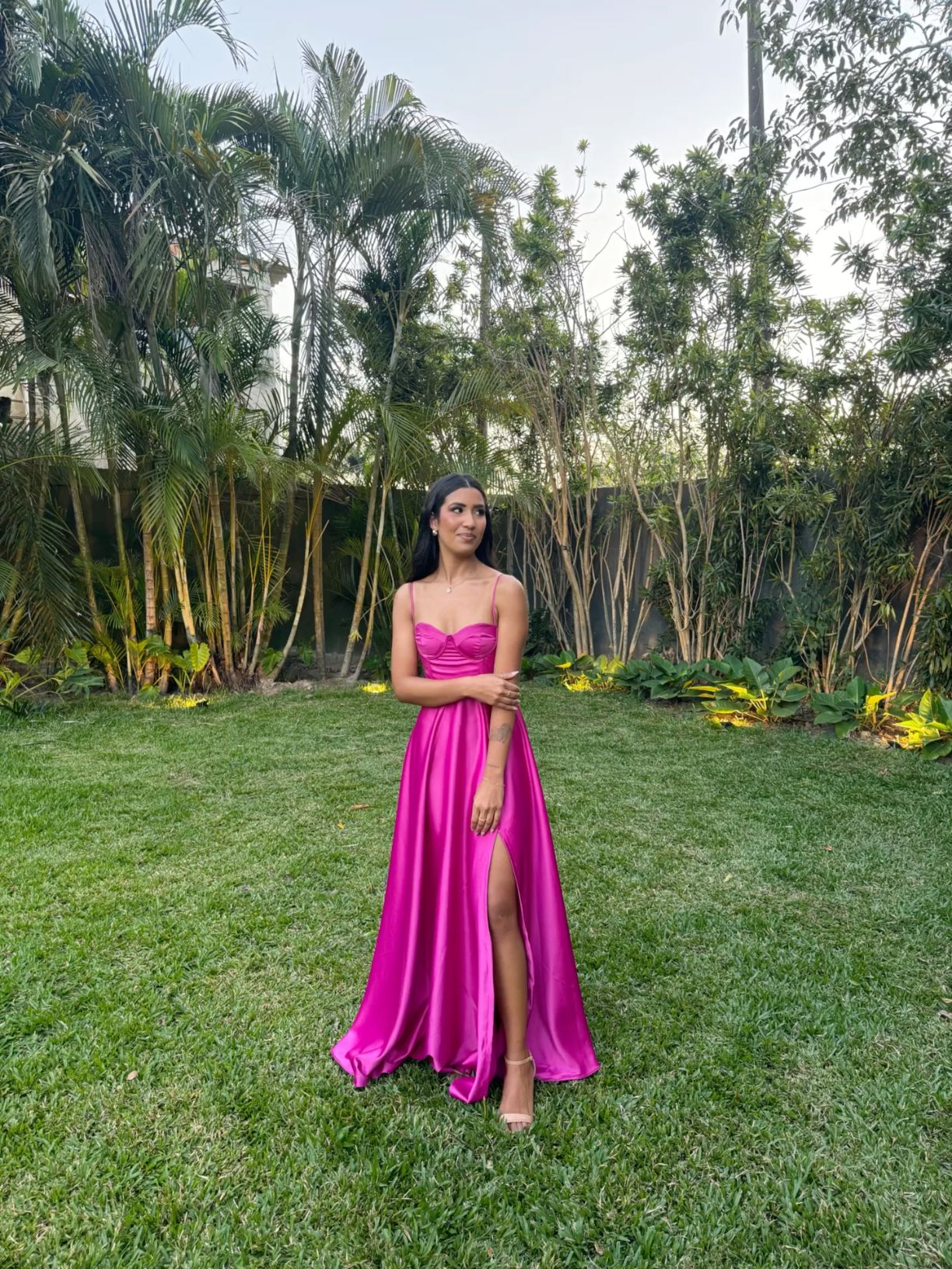 Simple Women Evening dress fashion A-line party dress fg6855