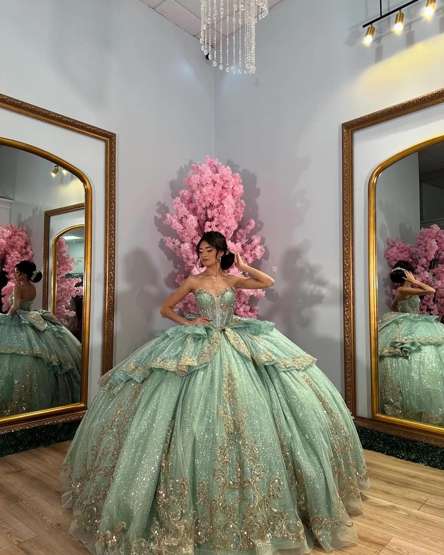 A line sage quinceanera dress for girls, birthday party dresses sweet 16 dresses fg7485