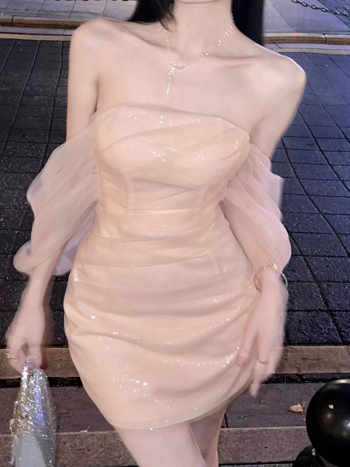 Sexy Off Shoulder Shinny Short Evening Dress Cocktail Dresses Short Birthday Party Dress fg7888