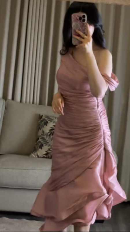 Pink Prom Dresses Evening Party Dress fg7351