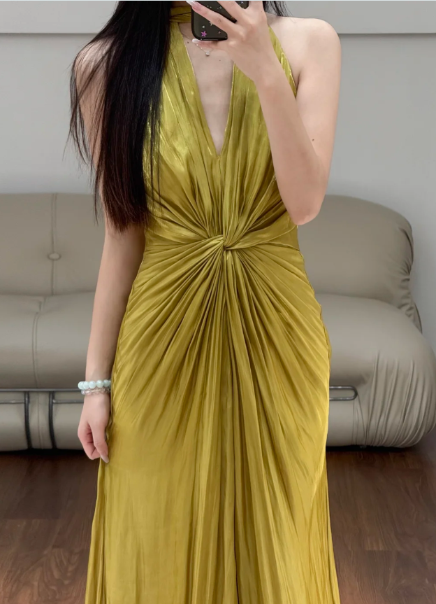 V Neck Prom Party Dress Evening Dress Classy Birthday Outfit fg8634