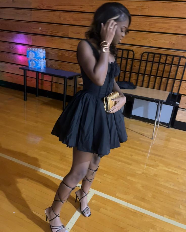 A Line Black Short Evening Dress Cocktail Dresses Short Party Dress fg7899