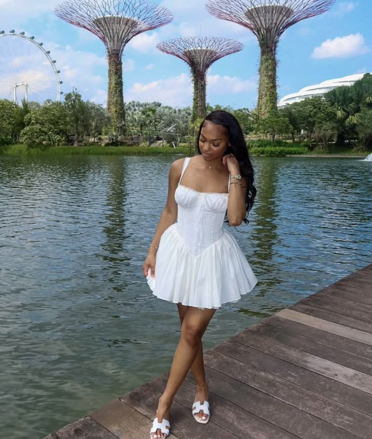 A Line White Short Evening Dress Cocktail Dresses Short Party Dress fg7892