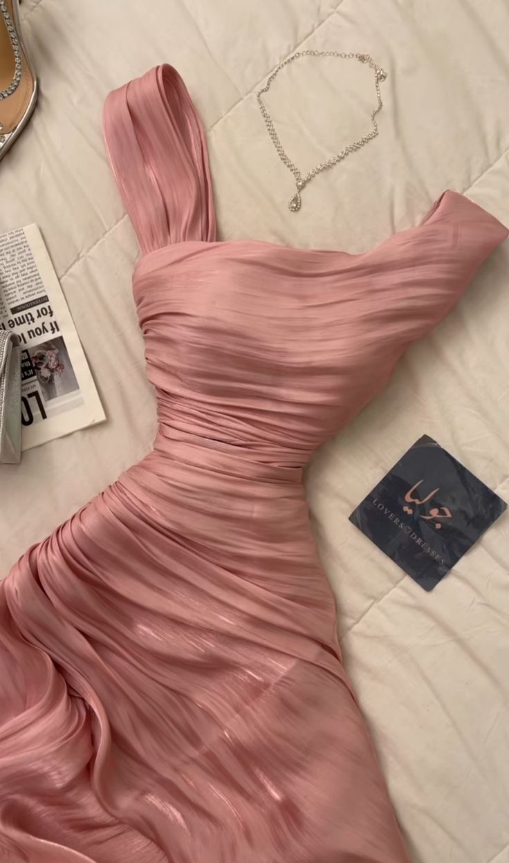 Pink Prom Dresses Evening Party Dress fg7351