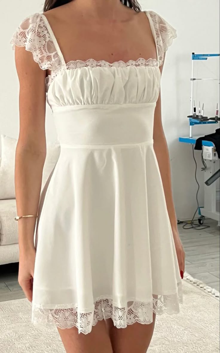 A Line Lace Homecoming Dress Short Party Dress fg7582