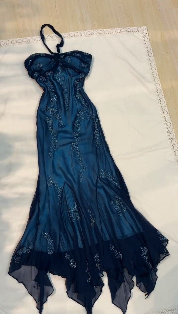 Halter Long Prom Party Dress Evening Gown fg6706
