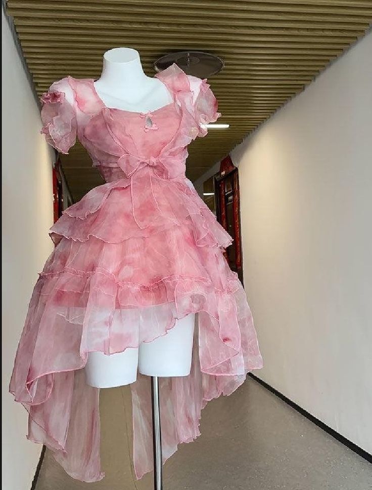 Cute a line Pink Tulle Homecoming Dress Party Dress fg6261