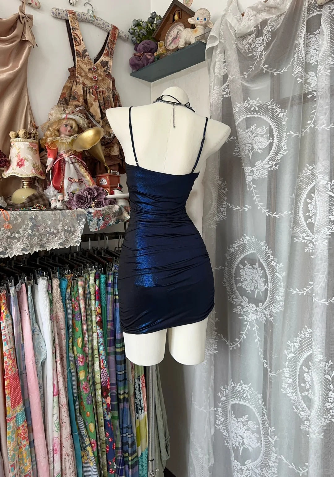 Navy Sheath Birthday Outfit Short Evening Dress Short Party Dress Cocktail Dresses Homecoming Dress fg8080
