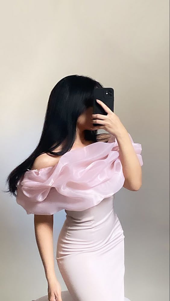 Pink Off The Shoulder Mermaid Dress,Sheath Party Prom Dress fg6495