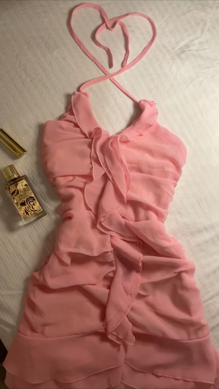 Pink Party Dress Short Prom Dress Birthday Dress fg7437