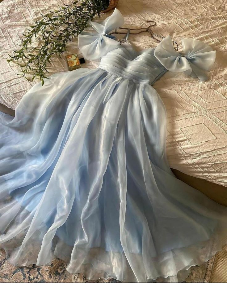 Runway Dresses Chinese Style Chiffon Pleat Bow A-line Square Neck Midi Prom Dress fg6003
