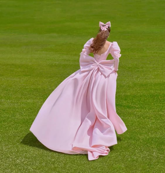 A line Long Sleeves Pink Satin Long Prom Dress Party Dresses fg6696