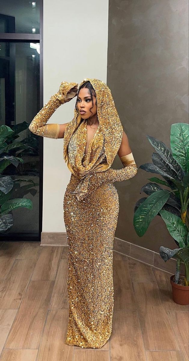 Charming gold prom dress Sheath Prom Dress Evening Dress fg5202