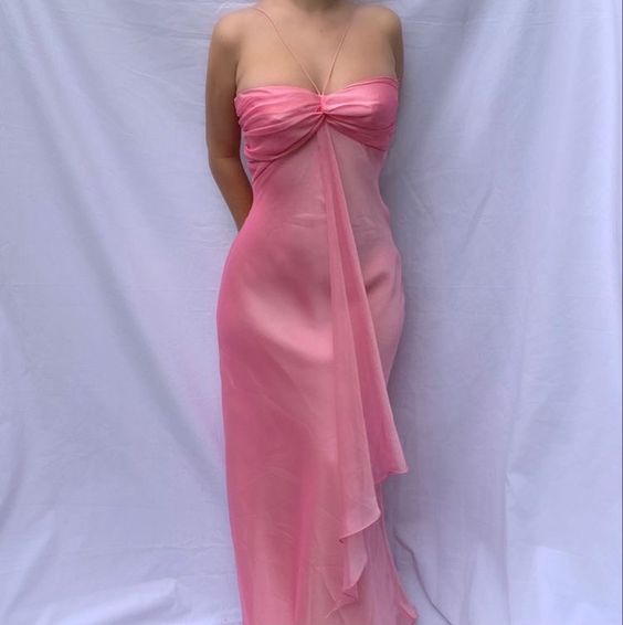 Pink Long Prom Dresses Sweet Formal Party Dress fg6344