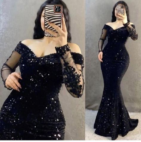 Sexy Sequin Mermaid Evening Dress fg6630
