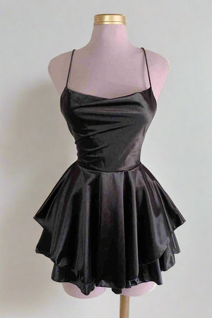 Vintage A line Royal Blue Birthday Outfits Satin Homecoming Dress fg6399