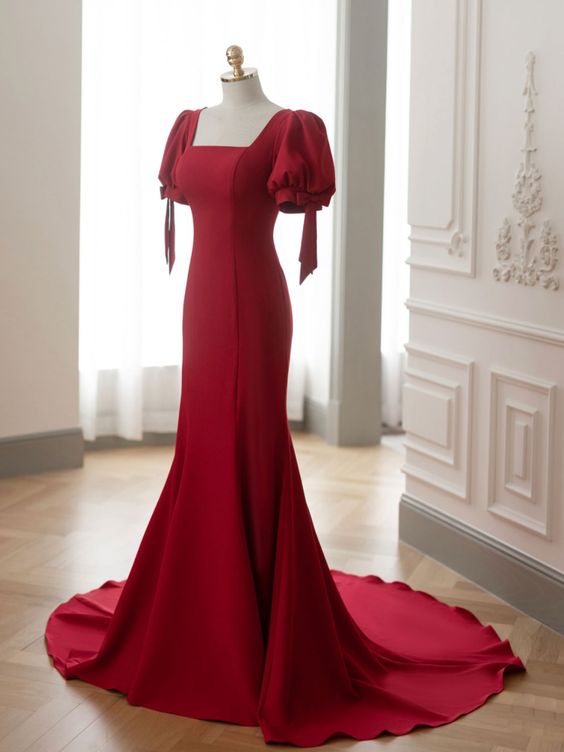 Mermaid Long Prom Dresses, Formal Dress fg6413