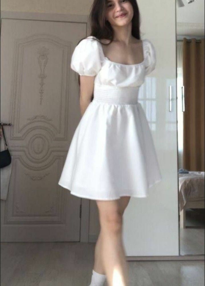 White Birthday Outfit Short Evening Dress Cocktail Dresses Short Party Dress Homecoming Dress fg8017