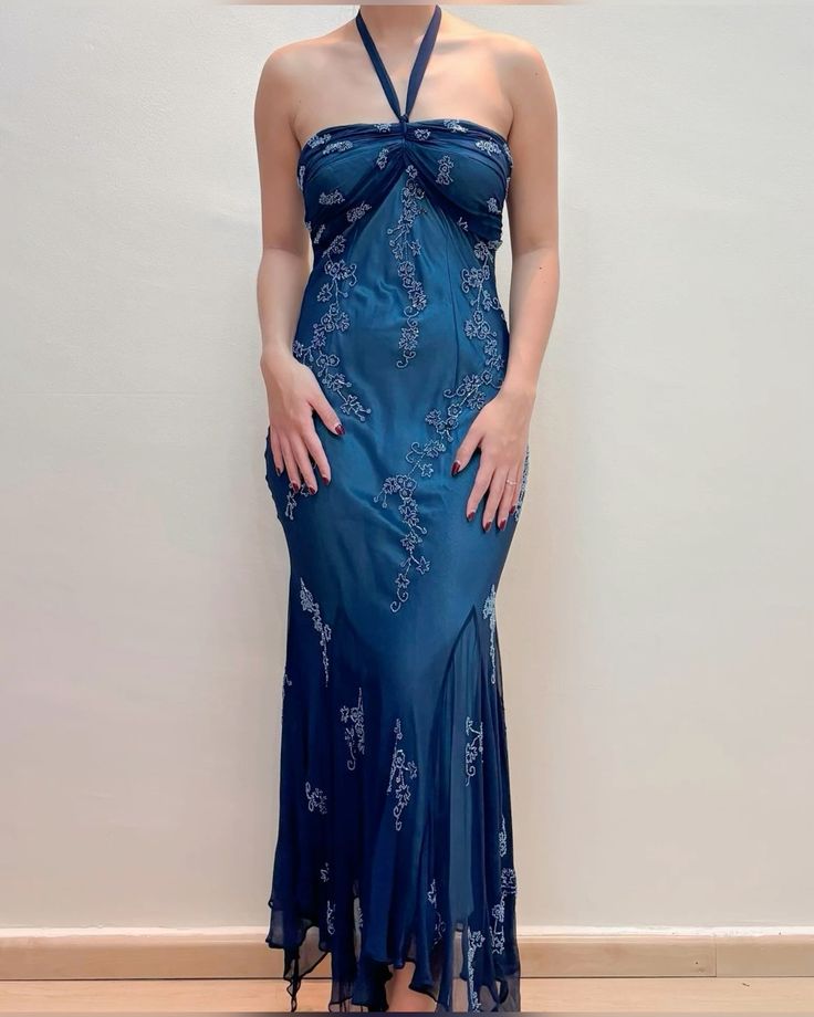Halter Long Prom Party Dress Evening Gown fg6706