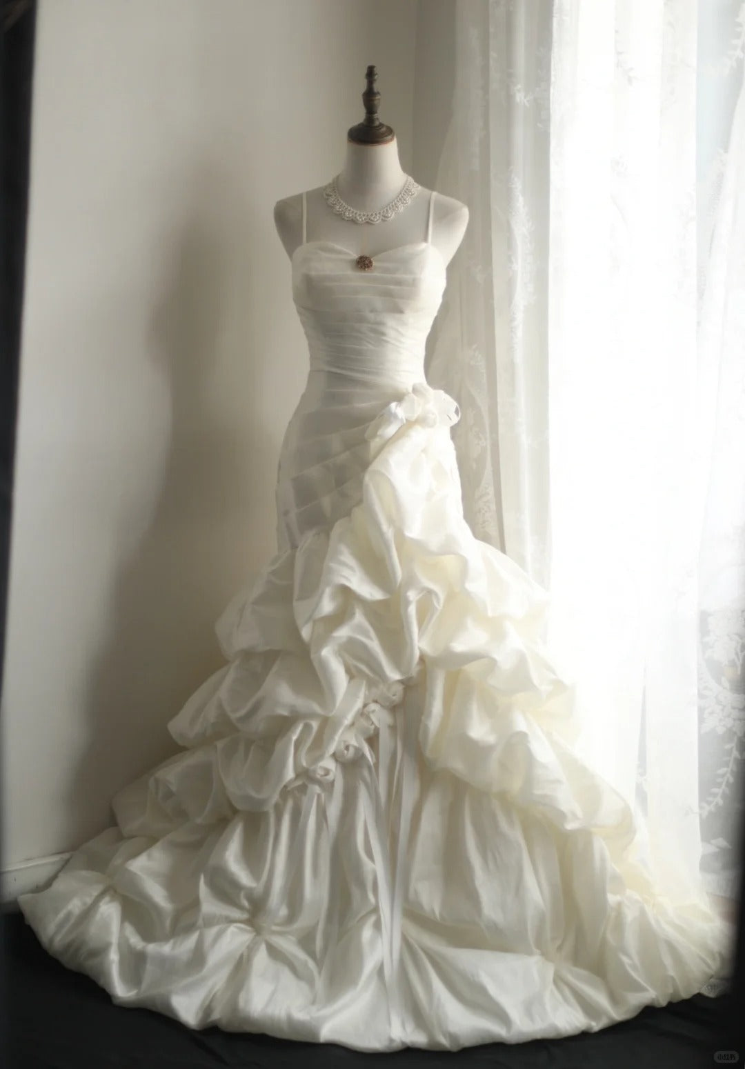 White Party Dress Long Evening Dress Princess Wedding Dress fg8110