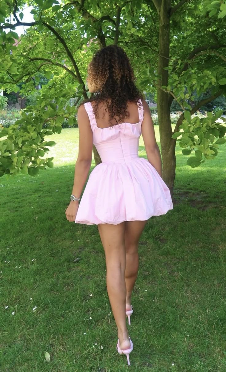 Pink A Line Short Prom Dress Birthday Party Dress Homecoming Dress fg8145