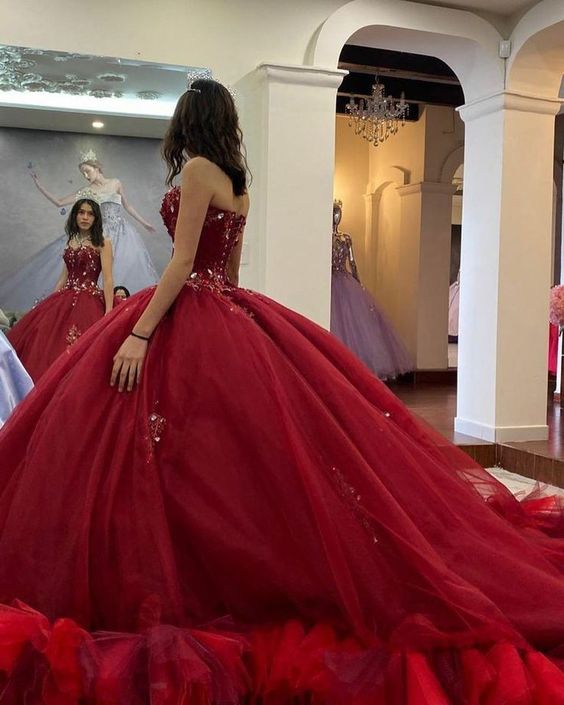 A line Quinceanera Dresses Ball Gown Sweet 16 Dress fg5761