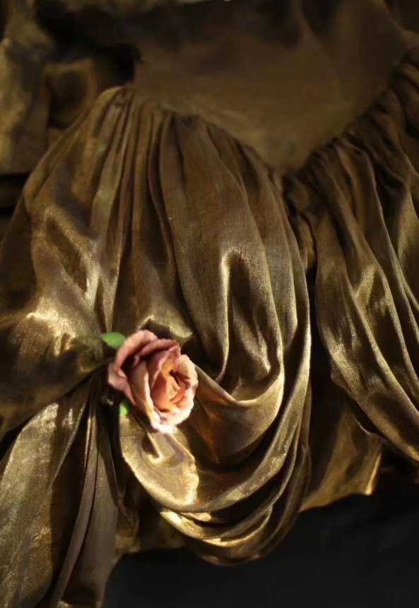 Green Velvet Prom Party Dress With Long Sleeves Classy Retro Evening Dress  fg8341