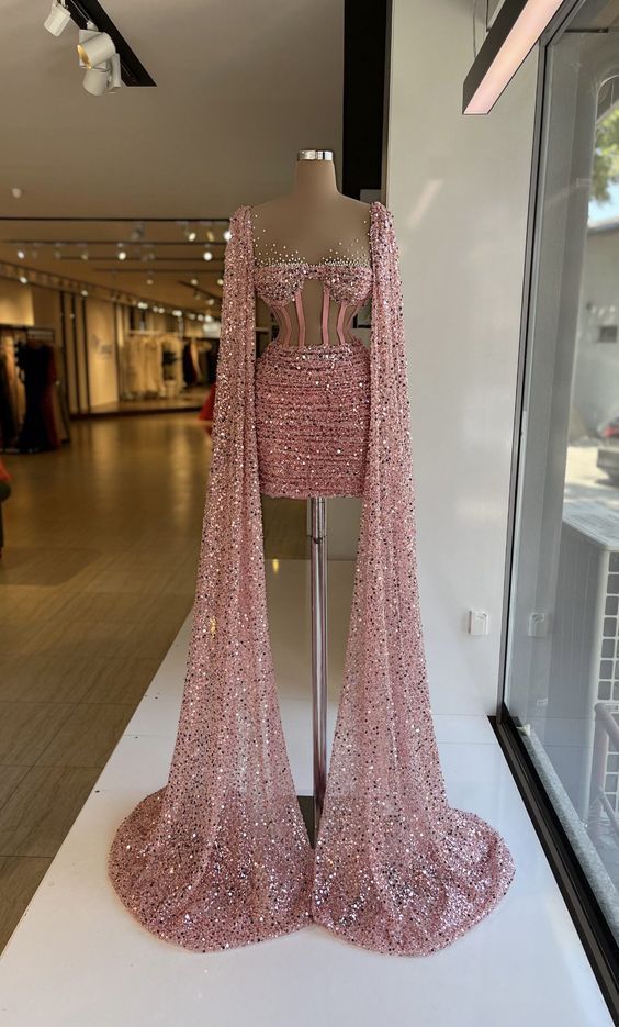 Fashion Prom Dresses, Sparkly Sequin Prom Dresses,Glitter Evening Dresses fg4987