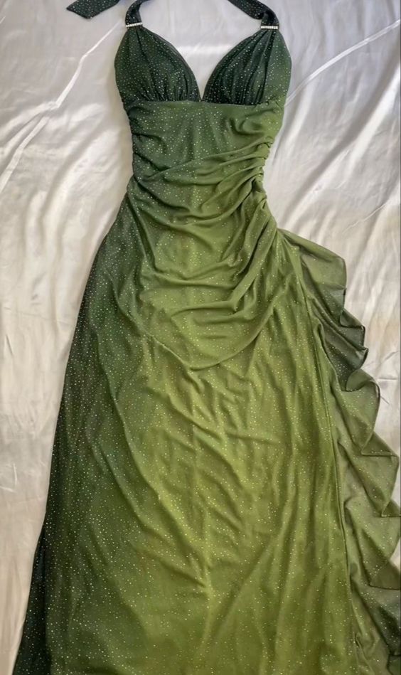 Beautiful Halter Birthday Party Dresses Chiffon Prom Dresses fg4729