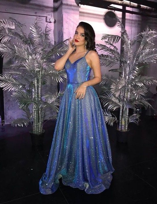 Sparkly Prom Dresses Long Prom Dress 8th Graduation Dress Formal Dress fg4466