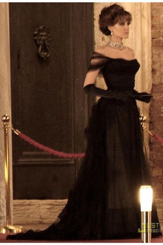 Vintage Ball Gown Black Birthday Party Dresses Off The Shoulder Prom Dresses fg5184