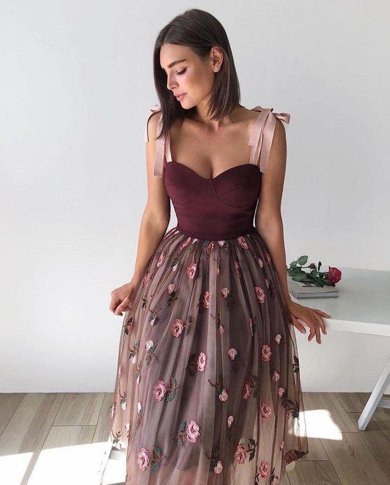 A line Elegant Party Dresses Women Evening Gowns fg3522