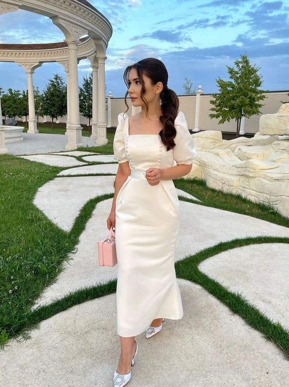 Ivory Evening Dresses Prom Gown Party Gowns fg3902