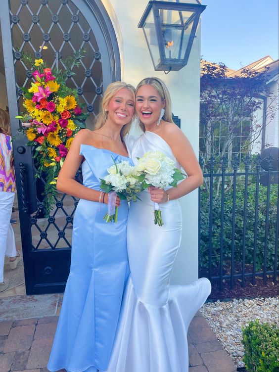 Satin Prom Dresses Long Evening Gowns Formal Party Wear fg3930