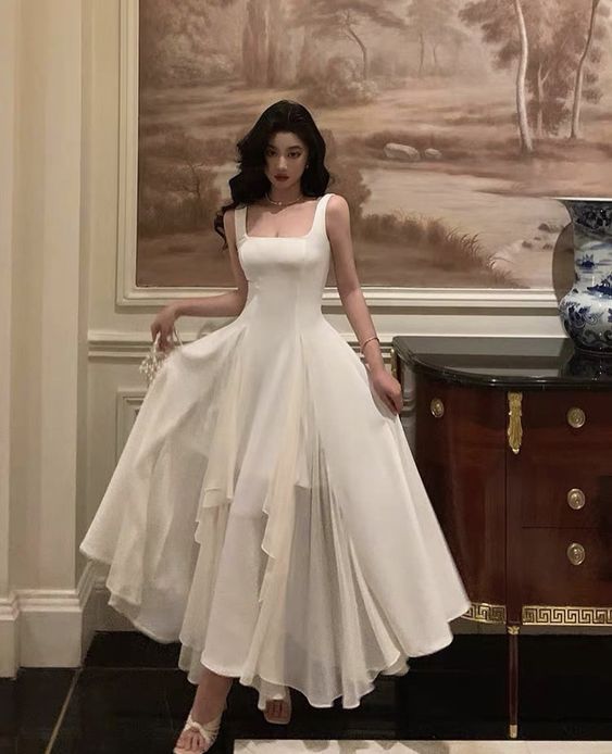 Ivory Prom Dresses Party Dress fg3436