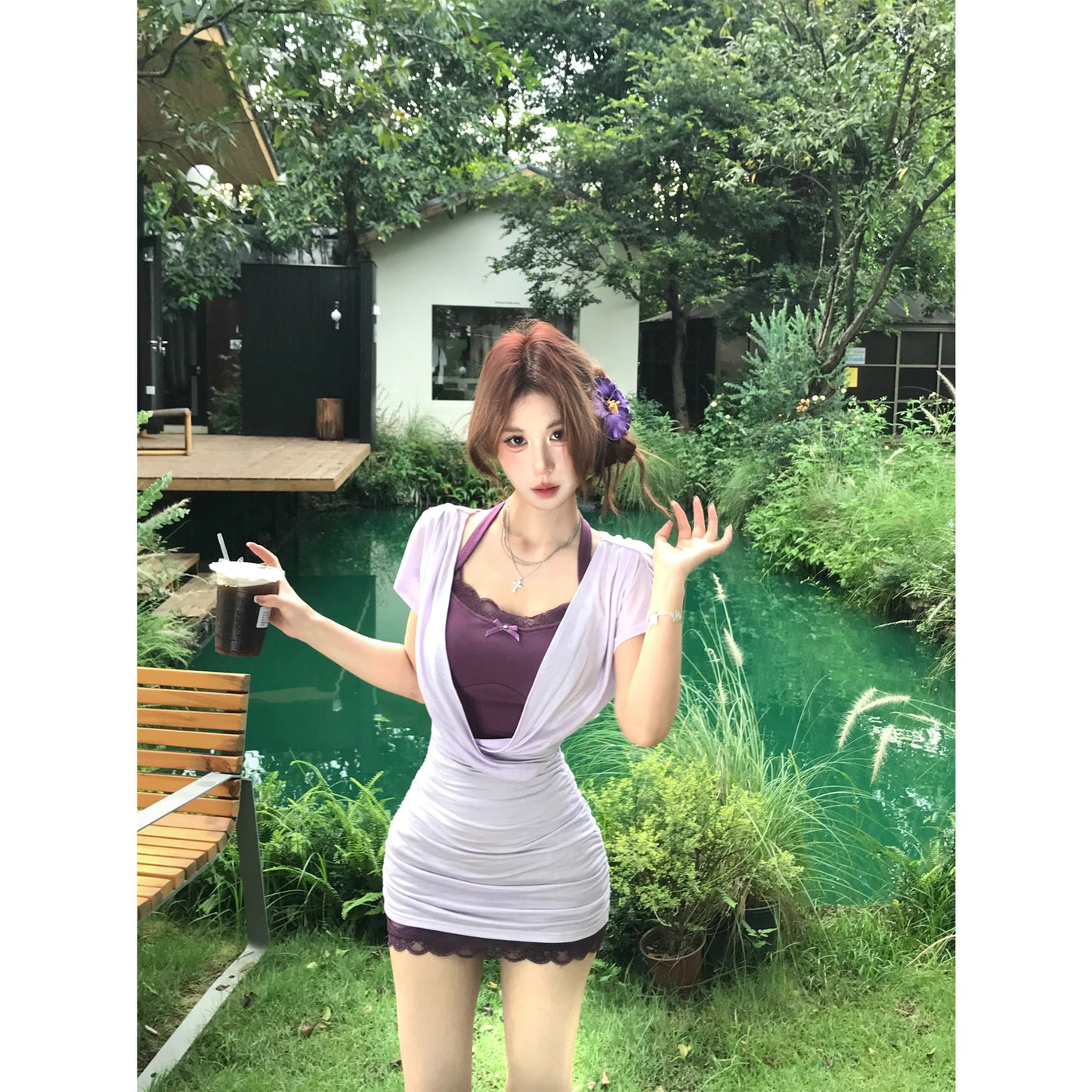 Women's casual dress A390